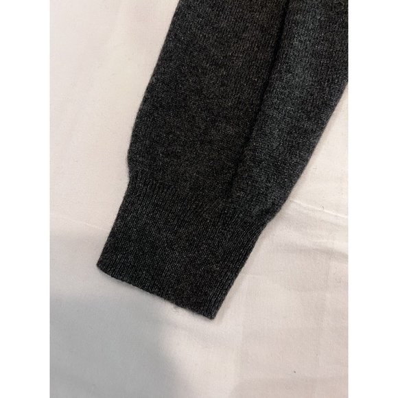 Enzo Mantovani Mens Cashmere V-Neck Knit Sweater Size XXL Charcoal Gray New BNWT - Picture 9 of 9